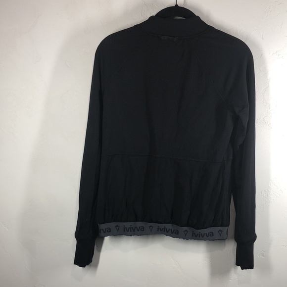 Ivivva Lululemon black and white reversible jacket size 14 - Picture 13 of 16